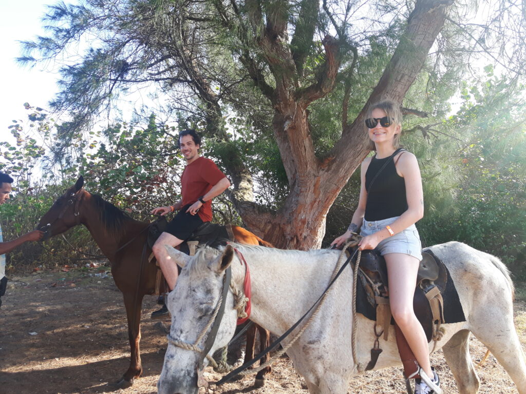 Horseback riding in the jeep safari in Varadero